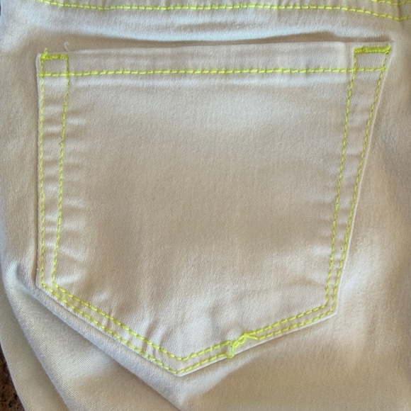 Women's Lime Green Aeropostale Skinny Jeans - Picture 2 of 6